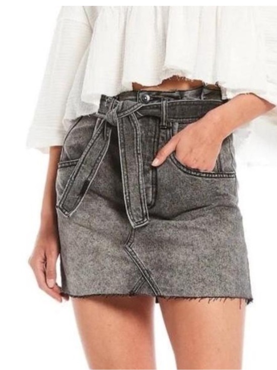 We The Free Dresses & Skirts - We The Free Free People East of Eden Denim Miniskirt in Black 28